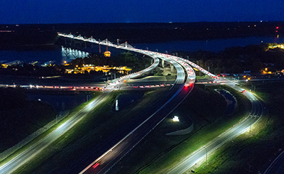 Photo of the St. Croix River Crossing.